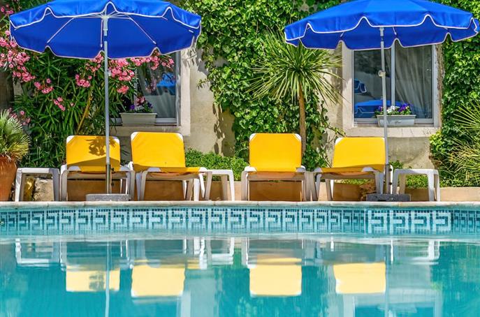 Heated pool - Hôtel Résidence near Béziers