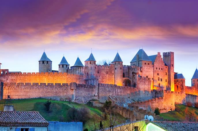 Carcassonne - Near the Hôtel Résidence in Nissan-Lez-Enserune